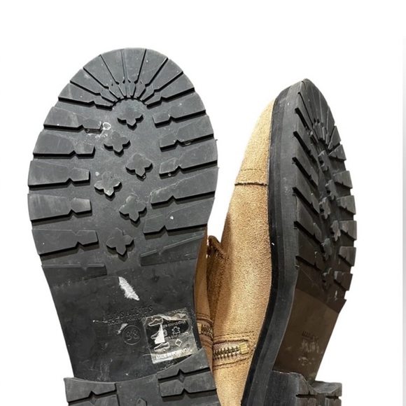 All saints Tan Suede boot - Picture 3 of 6